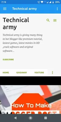 Technical army android App screenshot 0